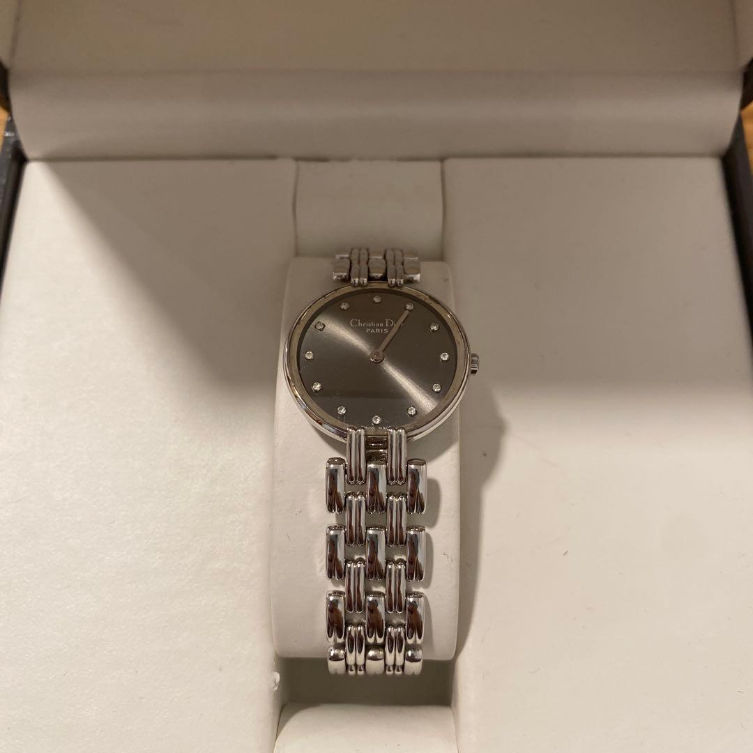 Christian Dior 腕時計 シルバー 17cm 綺麗