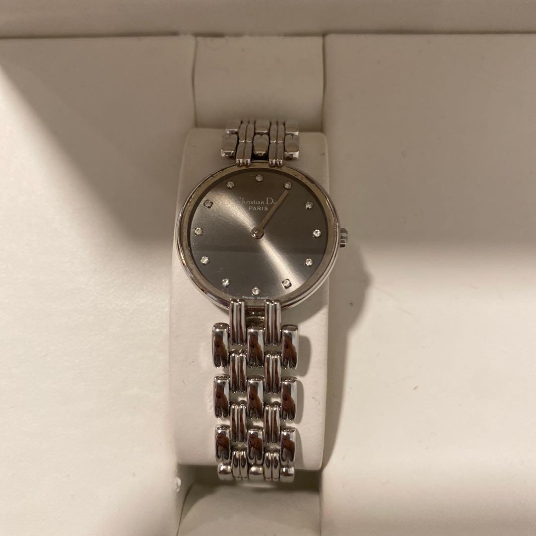 Christian Dior 腕時計 シルバー 17cm 綺麗