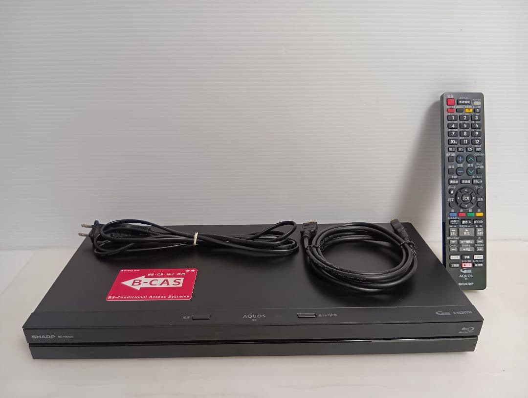 SHARP BD-NW520 ブルーレイレコーダー 2017年製