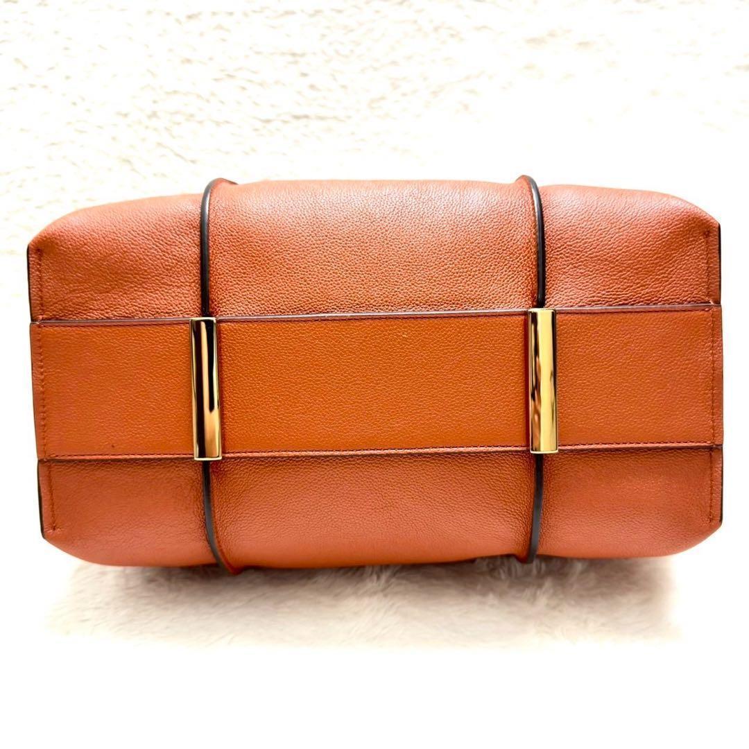 美品 ✨ TOD'S トッズ トートバッグ Tタイムレス 本革 ポーチ付