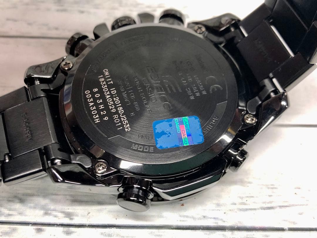 CASIO EDIFICE ECB-800DC タフソーラー Bluetooth