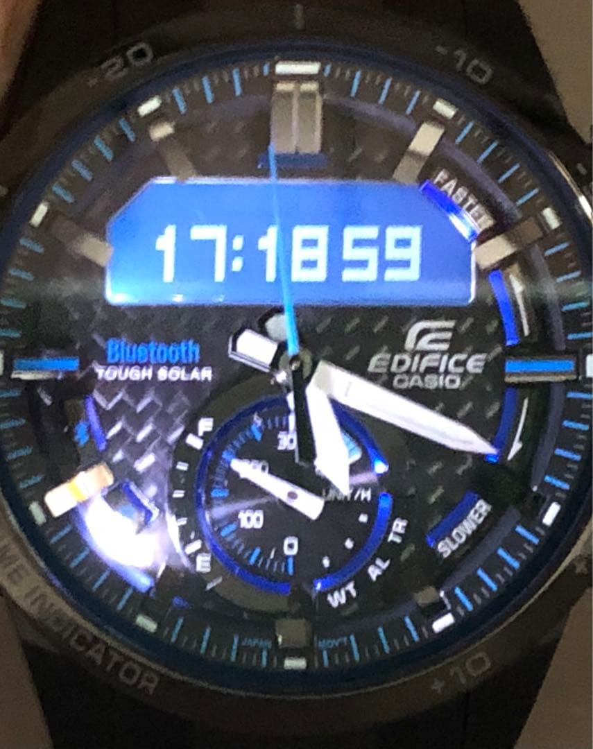CASIO EDIFICE ECB-800DC タフソーラー Bluetooth