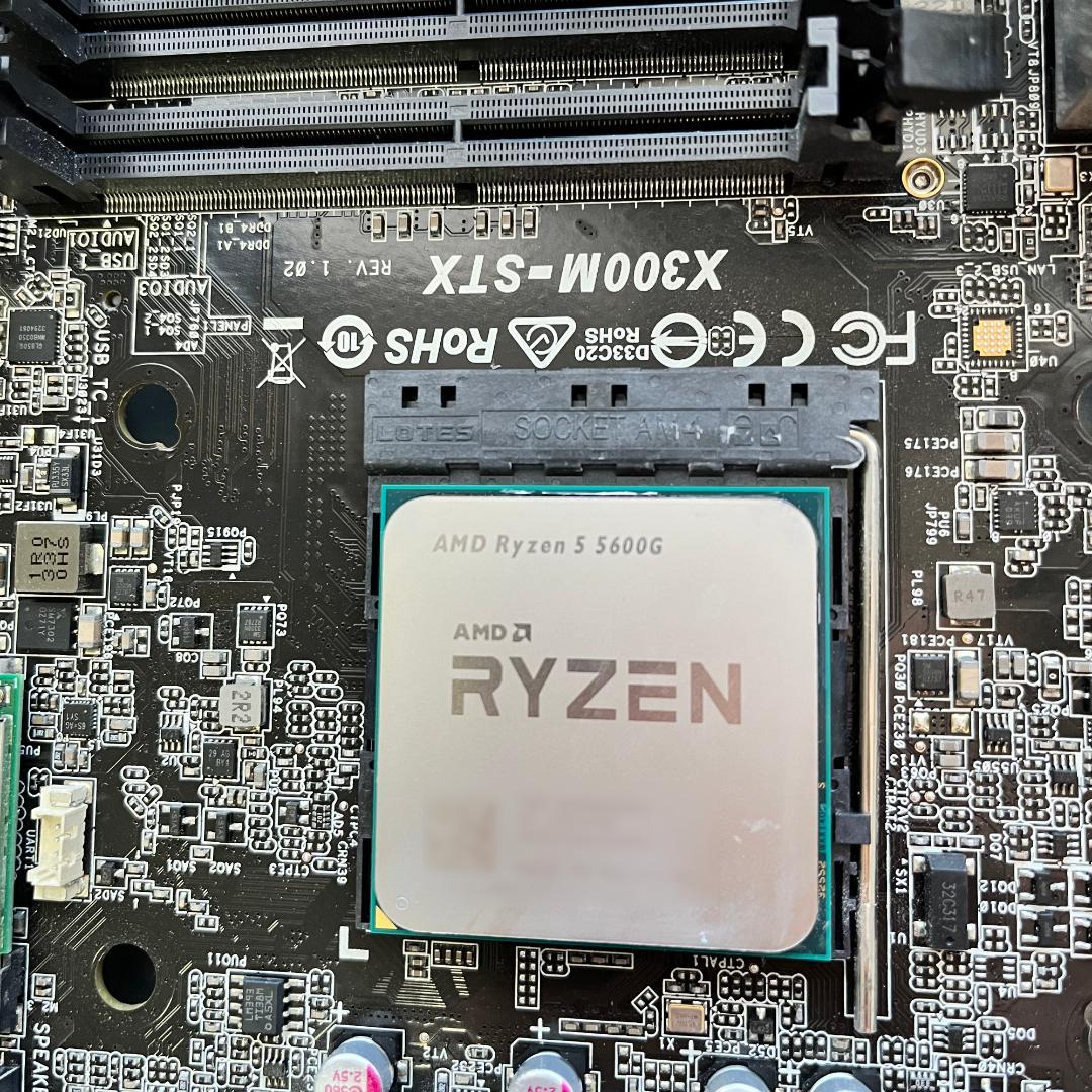 ミニPC asrock deskmini x300 5600g 32gb