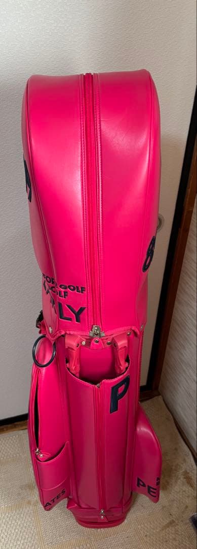 新品 PEARLY GATES キャディバッグ ピンク ゴルフ パーリーゲイツ