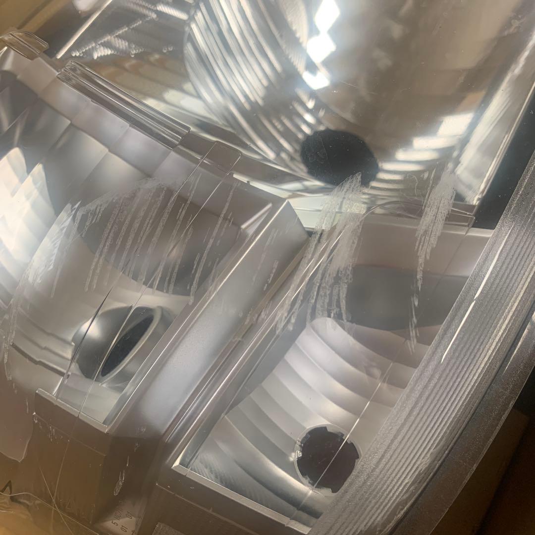 ハイゼット トラック 右ヘッドライト クリアレンズ S510P ガリ傷あり