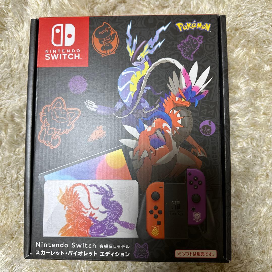 【新品】Nintendo Switch（有機ELモデル）ポケットモンスター