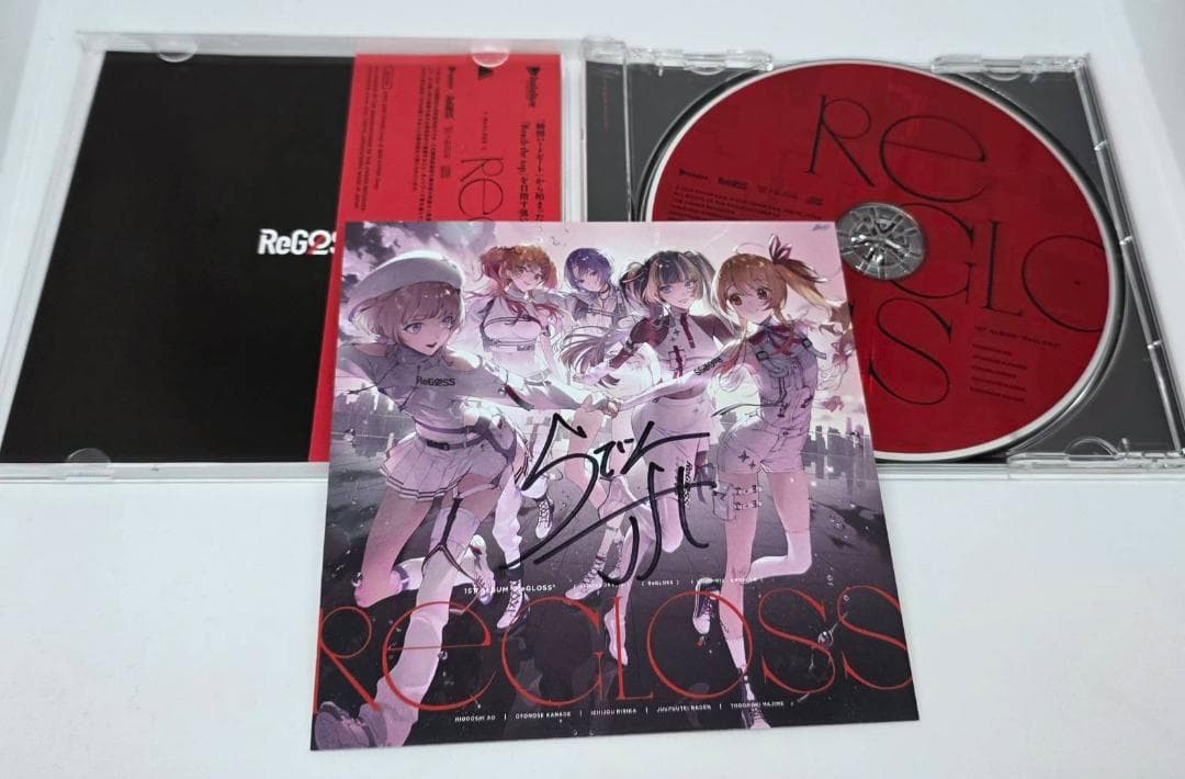 W*r様 ホロライブ ReGLOSS 1stアルバム 儒烏風亭らでん 直筆サイン