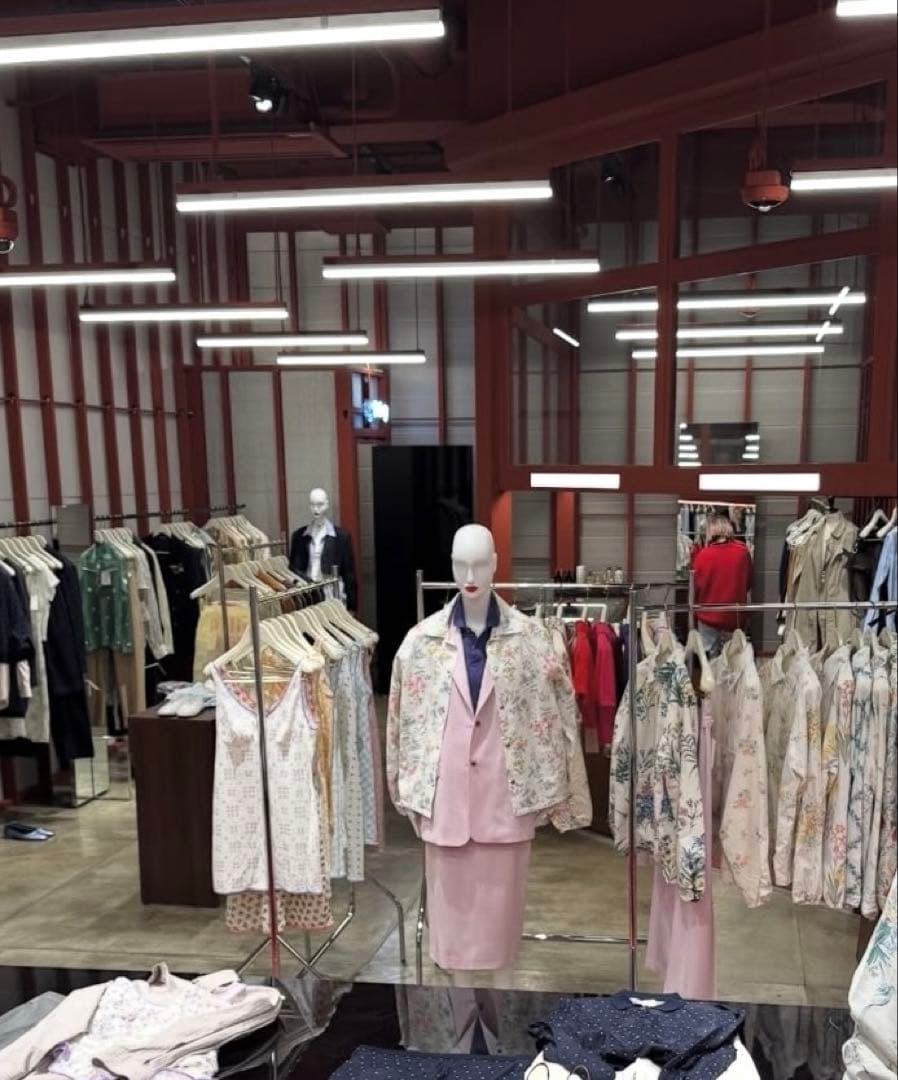 完売【roku 6】ロク remake flower print blouson