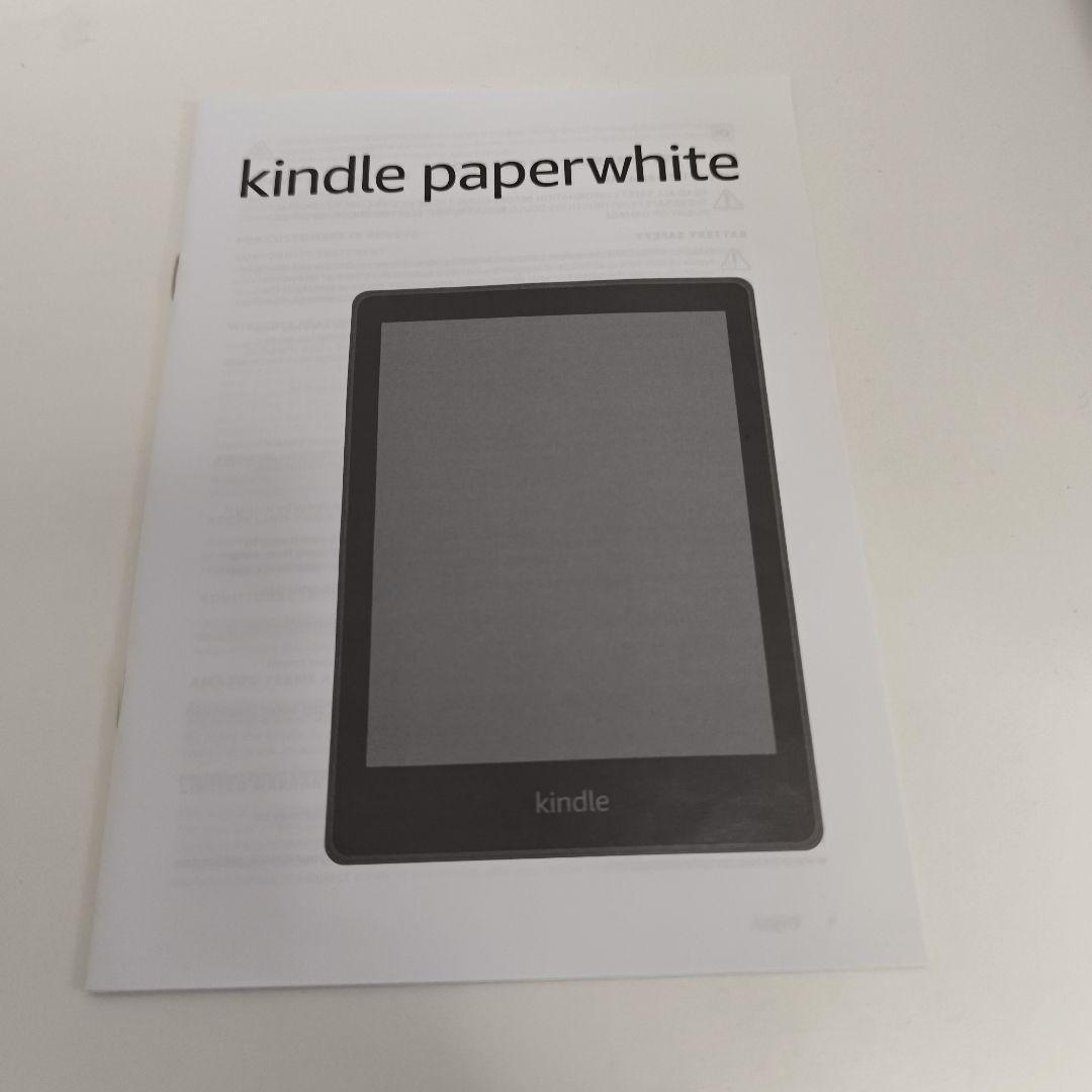 t*o様 Kindle Paperwhite 第12世代 16GB 純正カバー付