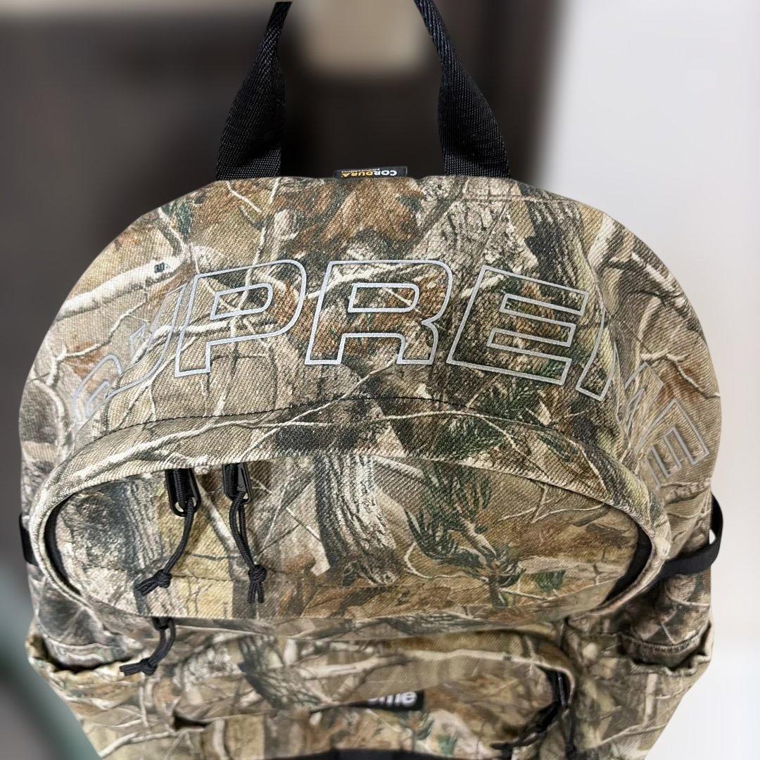 【美品】supreme 25FW Denim Backpack リアルツリー
