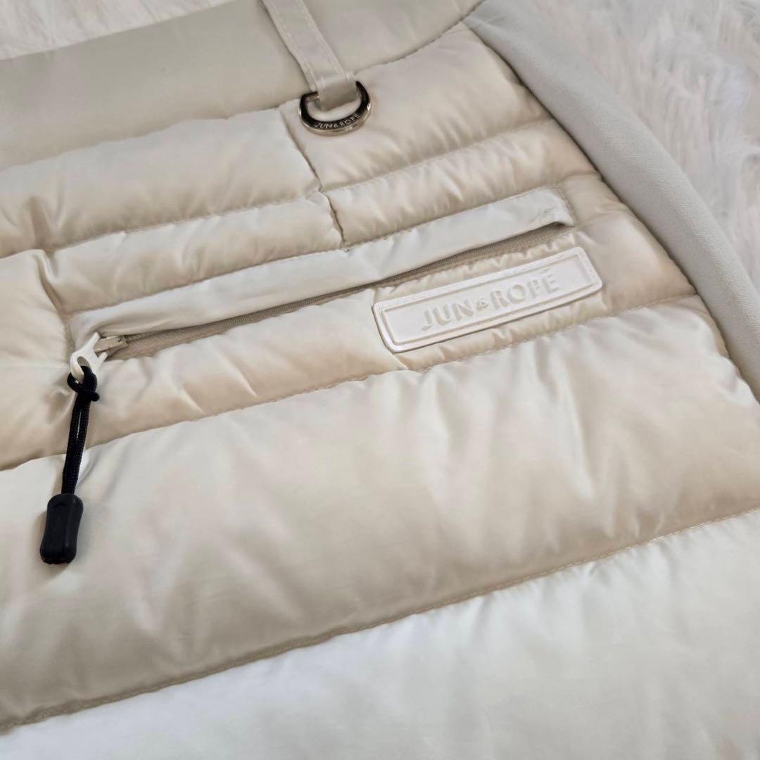 美品✨JUN&ROPEジュンアンドロペ 蓄熱ダウンスカート M