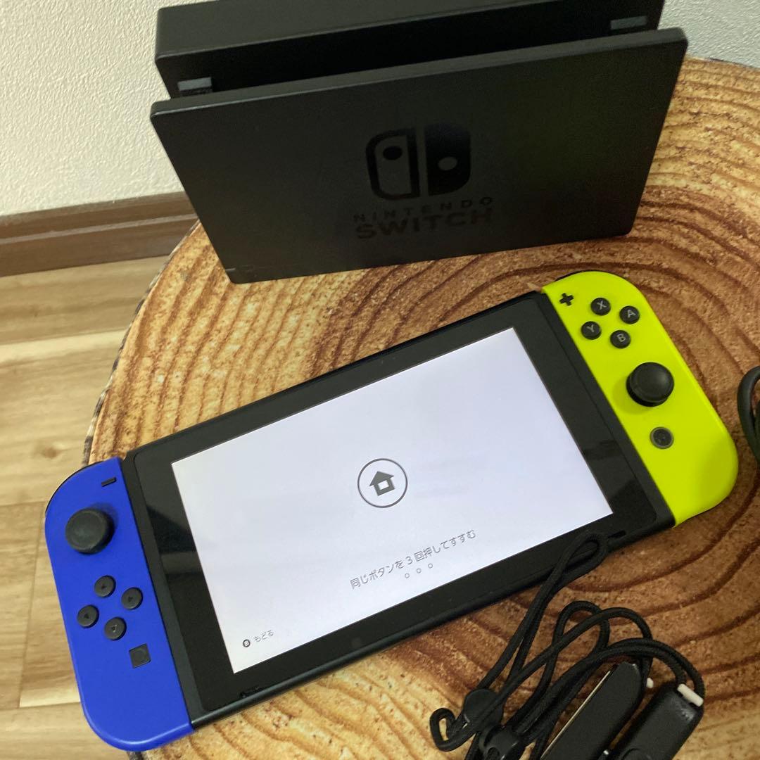Nintendo Switch ニンテンドースイッチ本体　BLU/YEL 箱無し