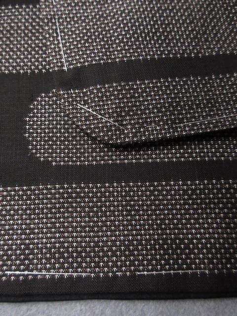 新古品！純泥染＊７マルキ＊本場大島紬＊木邑大島紬織物＊着物＊１６５ｃｍ＊裄６６