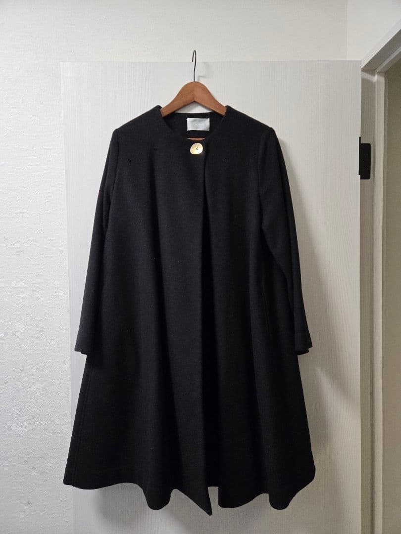 CELFORD ブラック ロングコート