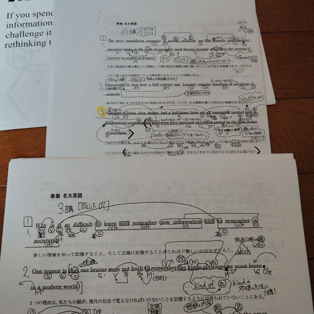 ☆kt☆名大英語/特別選抜英語【河合塾登木先生】 2025年withUSB