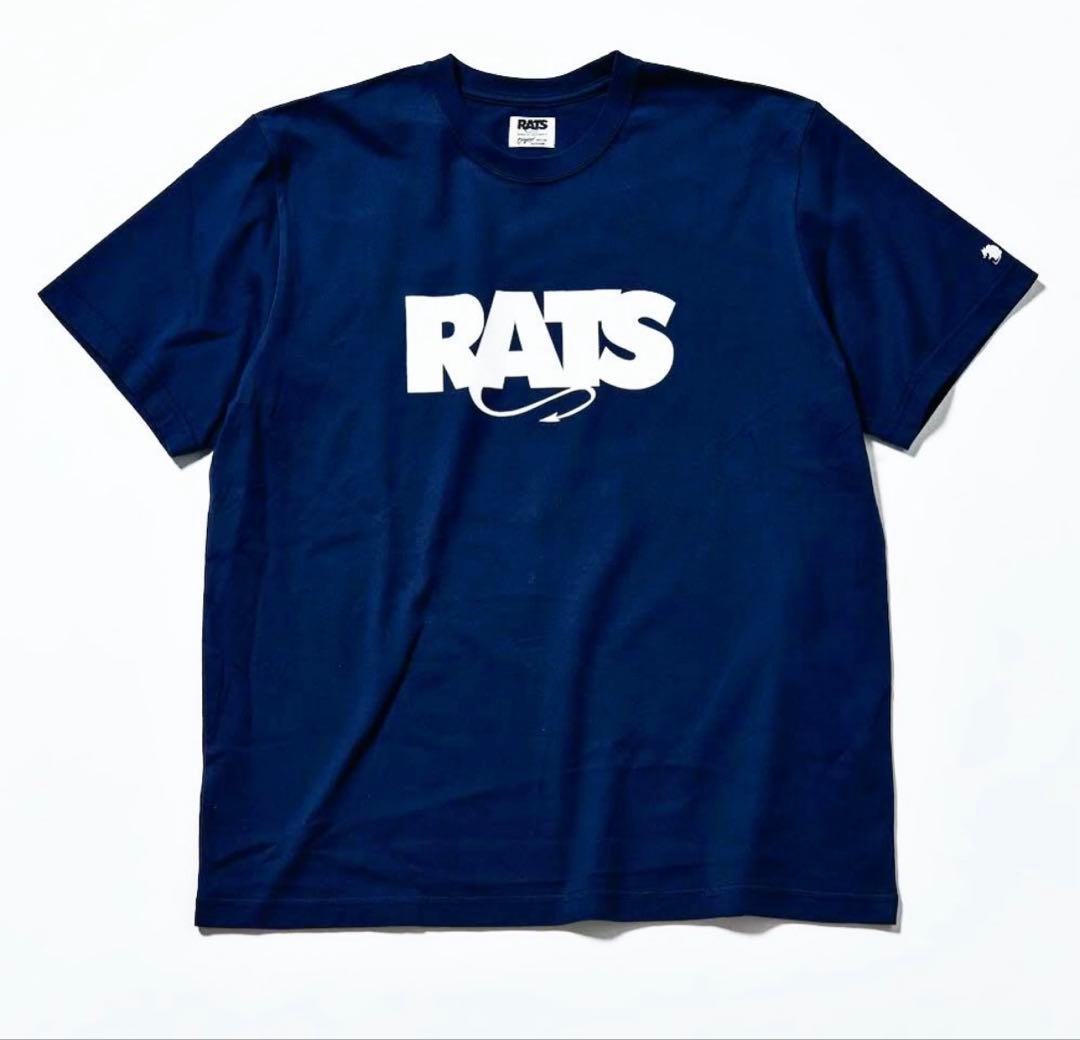 【新品】RATS Tシャツ / BLACK