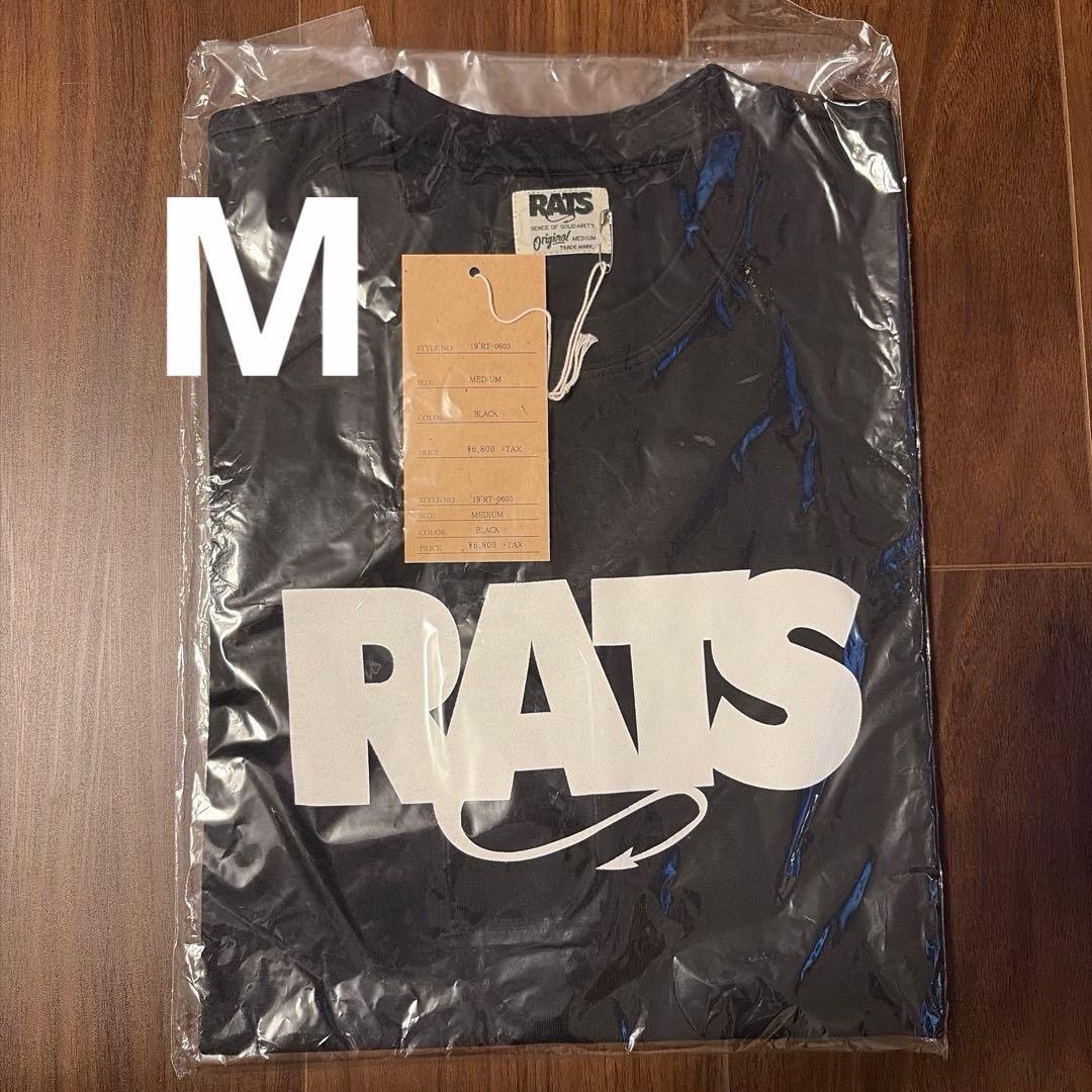 【新品】RATS Tシャツ / BLACK