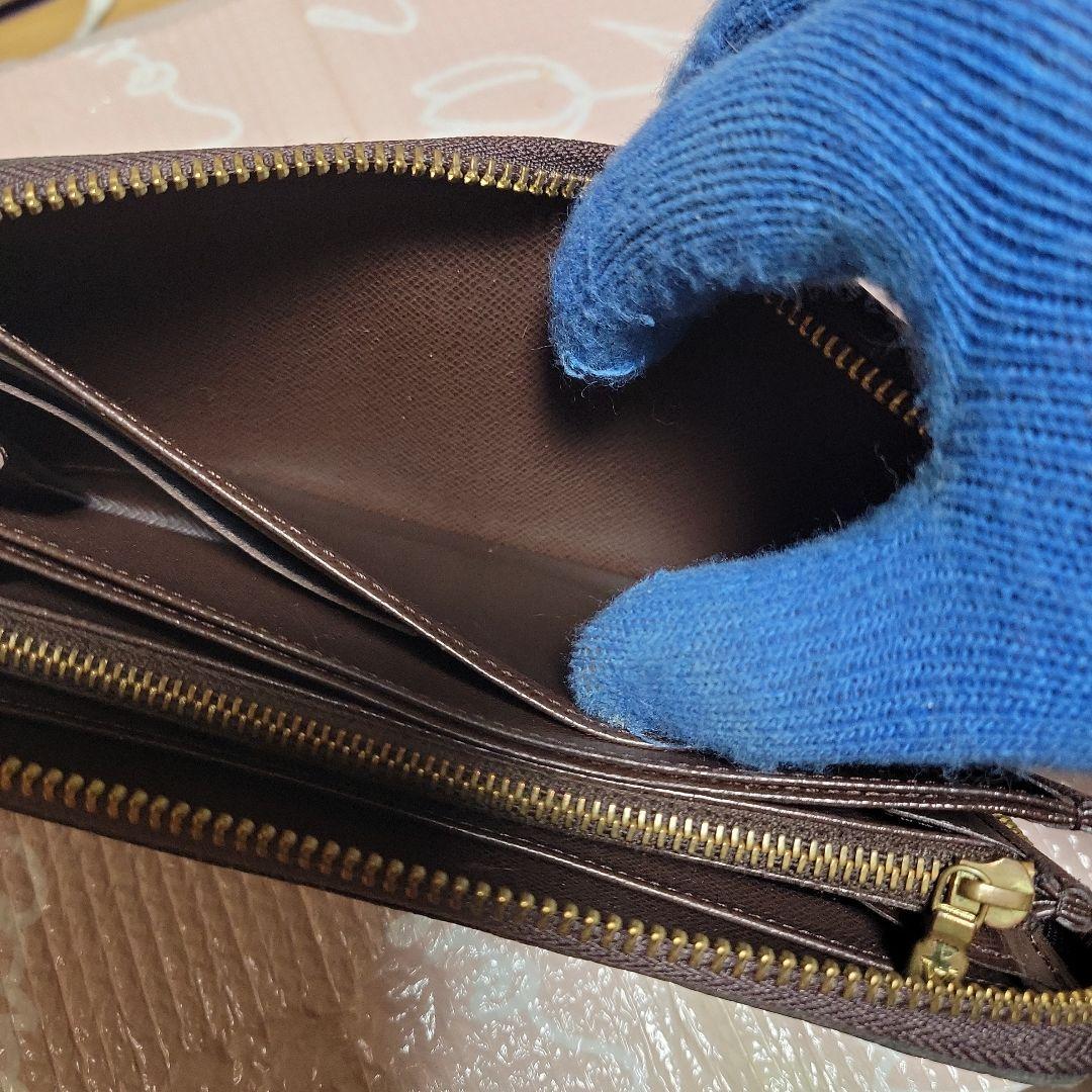 『超美品』LOUIS VUITTON ダミエ長財布・男女兼用