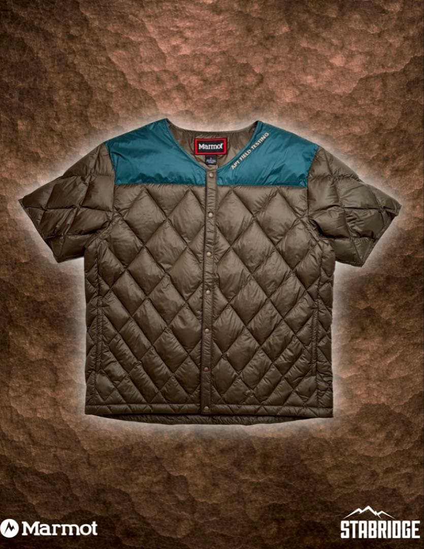 ジャケット・アウター STABRIDGE Marmot 750FP DOWN T Stone