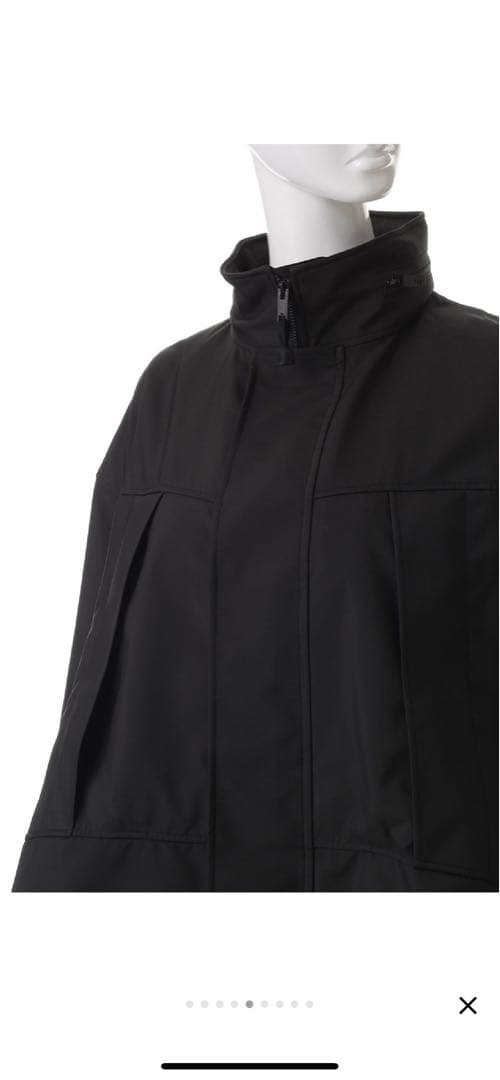 THE RERACSミドルレングスシェルモンスターパーカー36サイズ