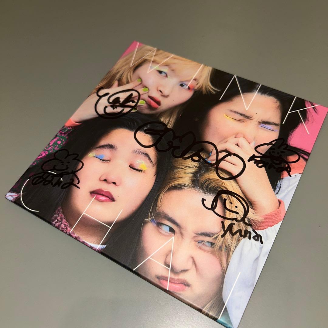 (1632) 直筆サイン入り ステッカー付き CHAI WINK CD バンド