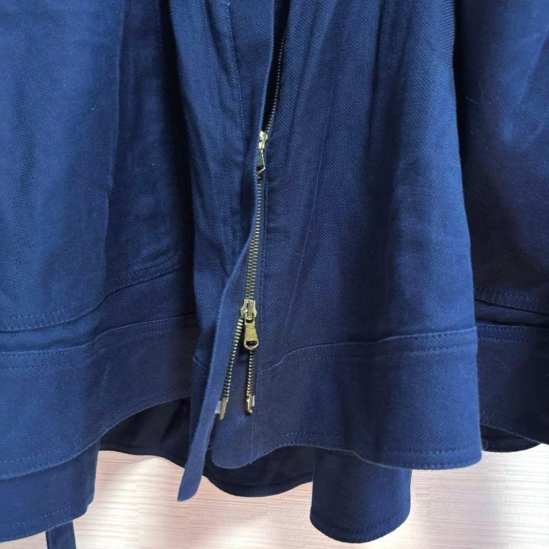 SEEBYCHLOE シーバイクロエ ケープ ポンチョ ネイビー フード付き M