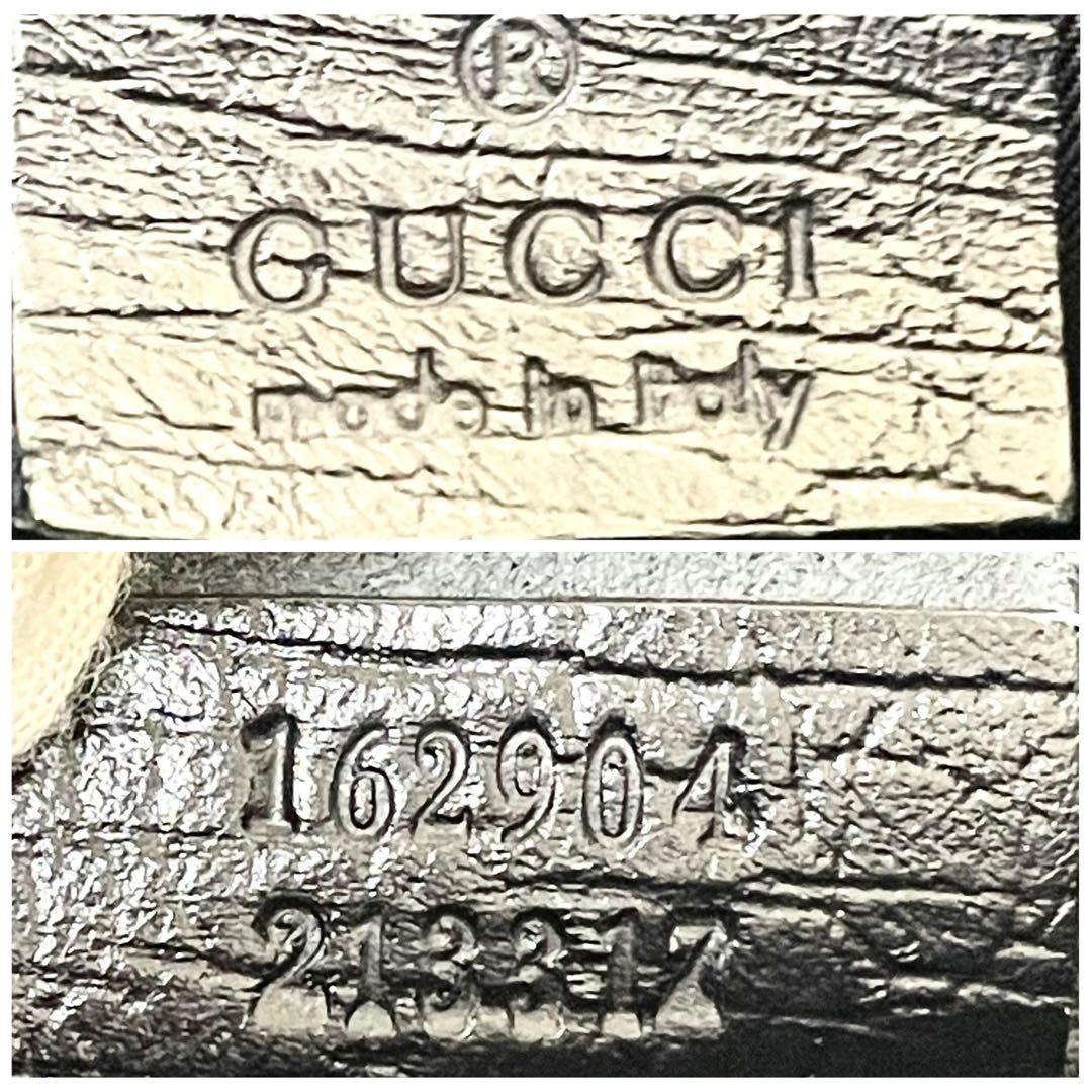 グッチ　GUCCI ショルダーバッグ　ブラック　黒　162904 ユニセックス