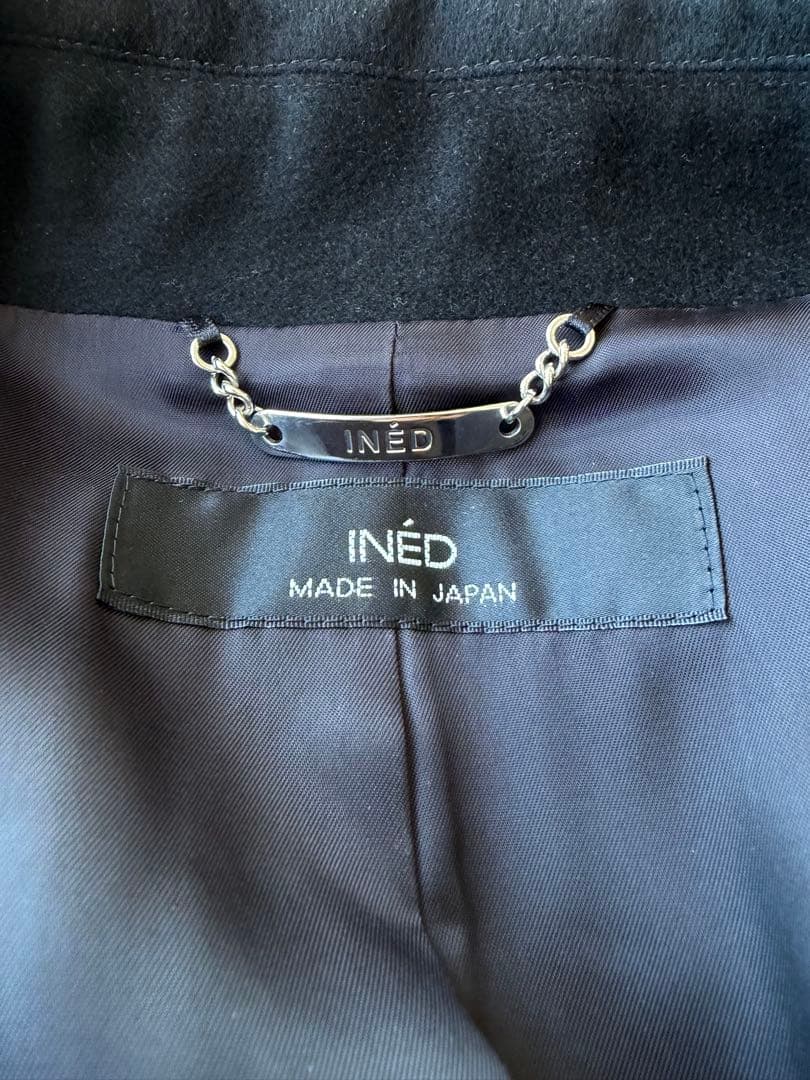 INED カシミア　100% ロングコート　イネド　13号