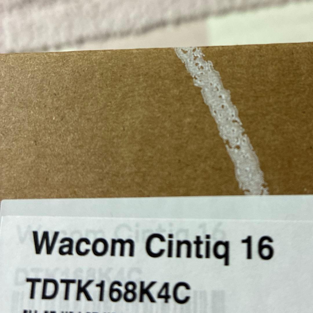 WACOM Cintiq 16 TDTK168K4C 美品