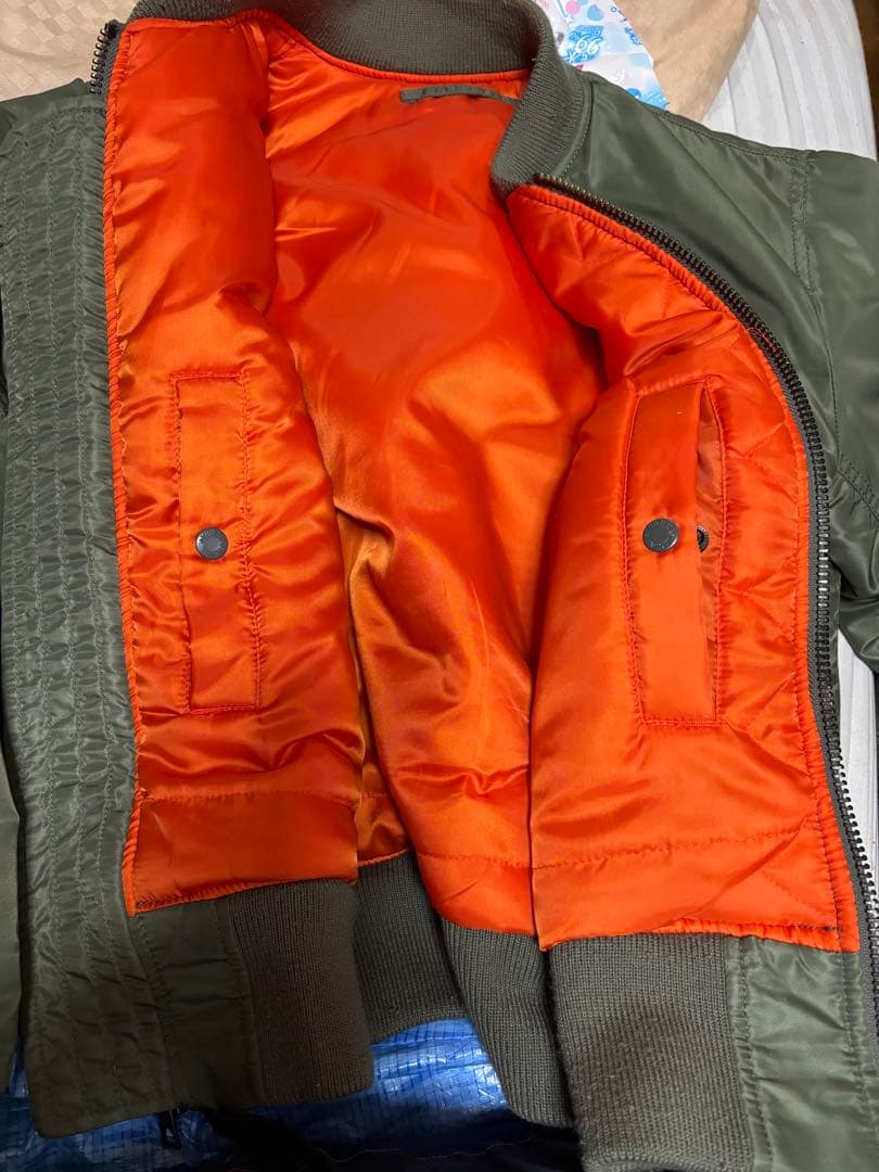 AVIREX MA-1 フライトジャケット オリーブグリーン