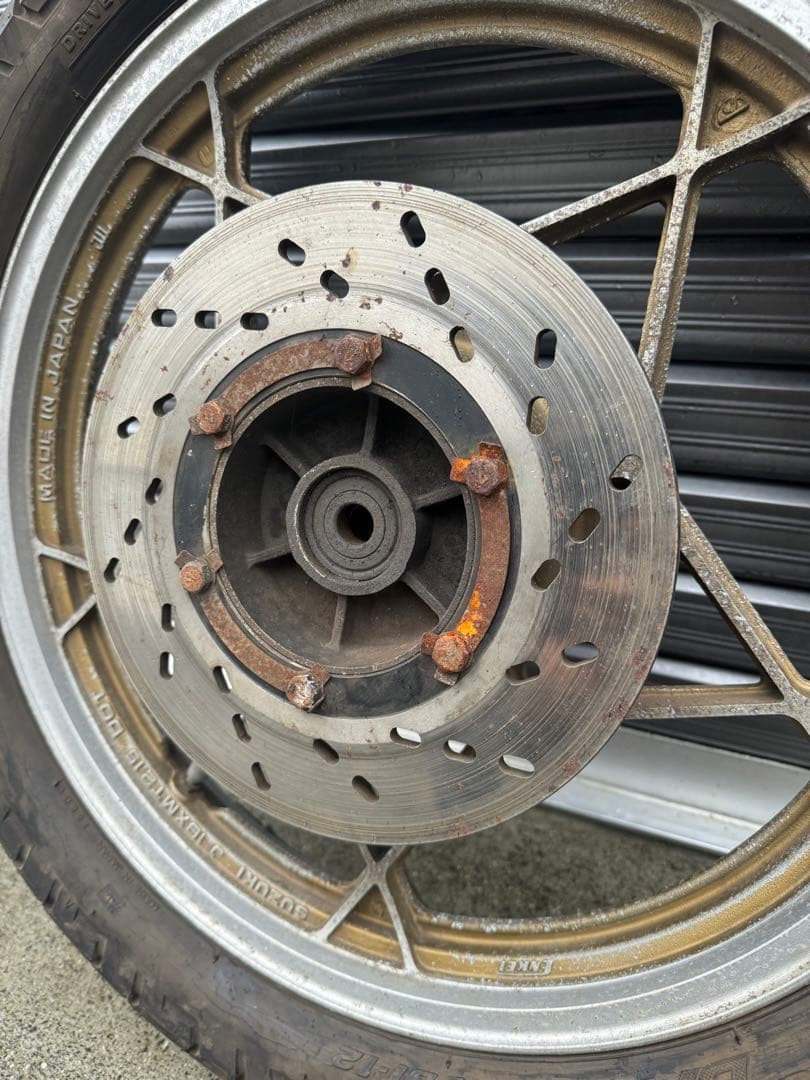 18インチ　星キャスト　ホイール　gsx400f gs400 gsx400e