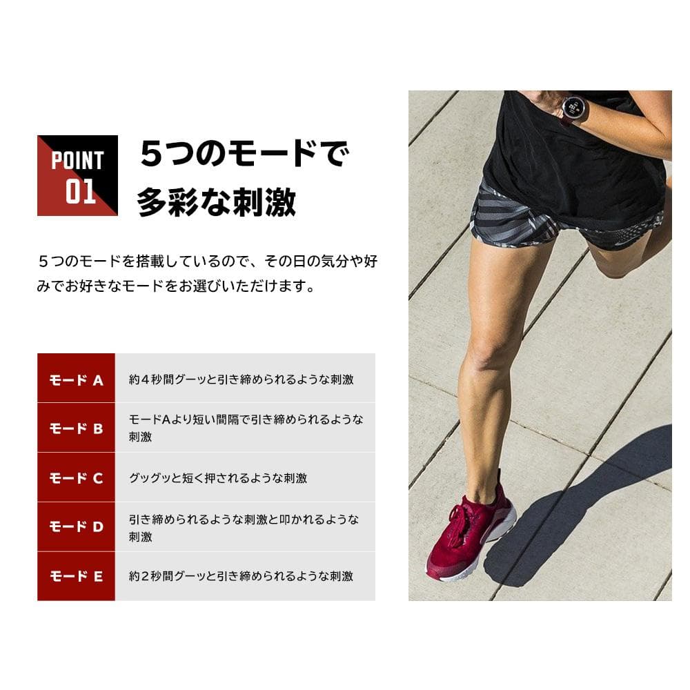 リオレス 足裏用FOOT EMSマット& 腹筋用ABS EMSパッド 2点セット