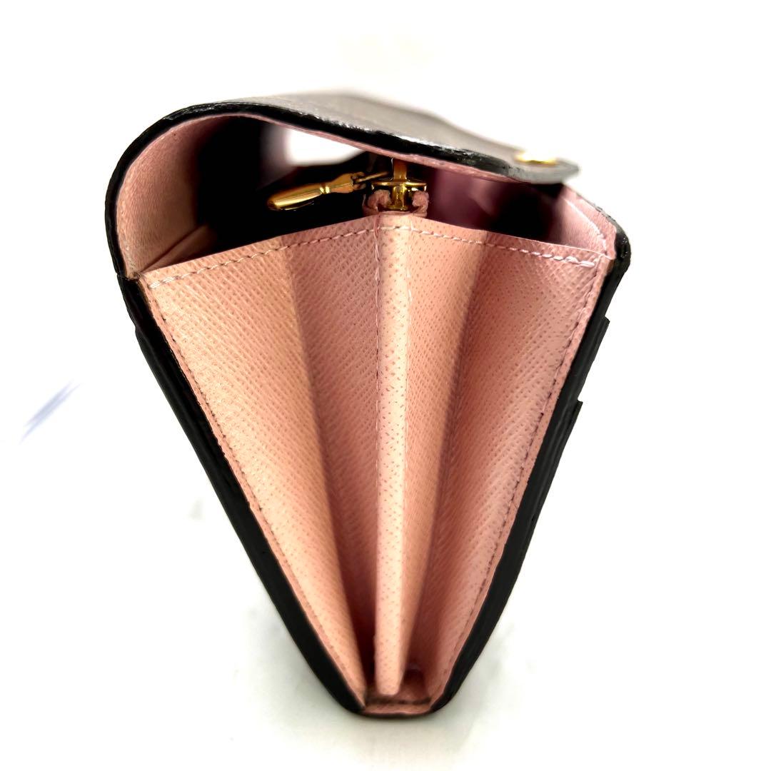 ルイヴィトン モノグラム 新型ポルトフォイユサラ ローズバレリーヌM62235