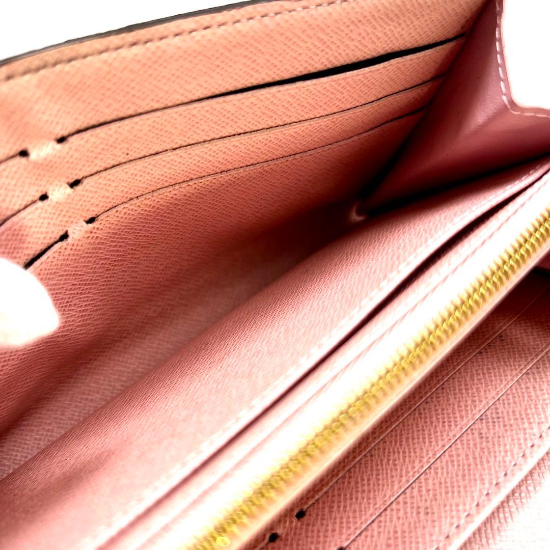 ルイヴィトン モノグラム 新型ポルトフォイユサラ ローズバレリーヌM62235