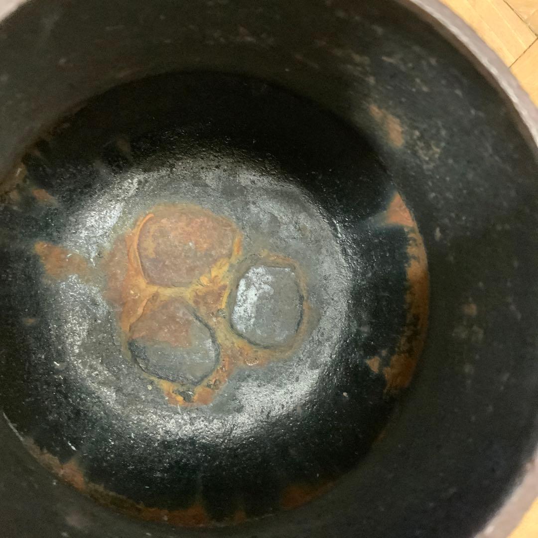 風炉 電熱器 富士形茶釜　セット　頂上白檀付き