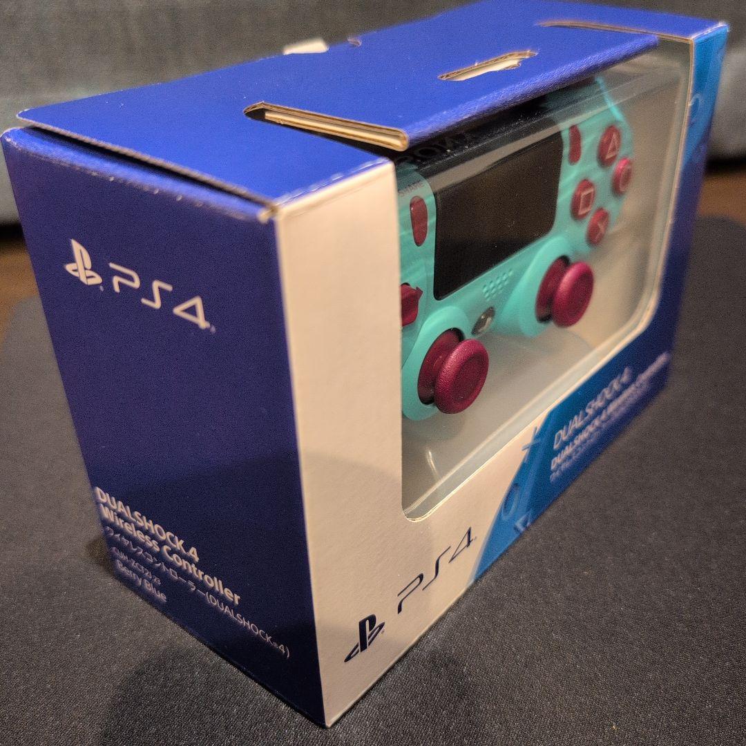 ゲオ限定カラーPS4 コントローラー DUALSHOCK4 ベリー・ブルー