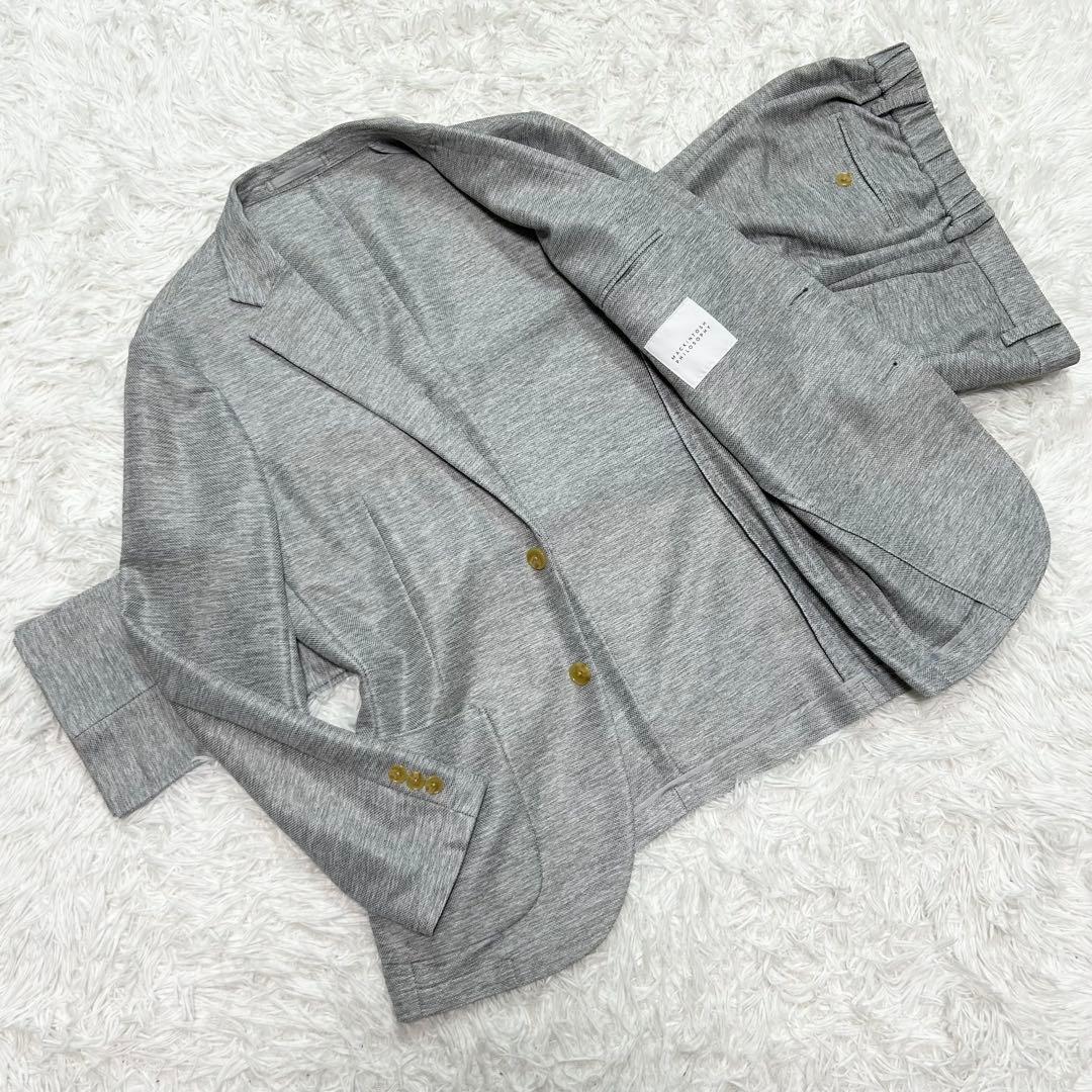 【極美品】マッキントッシュフィロソフィー セットアップ カジュアル 上下 L相当