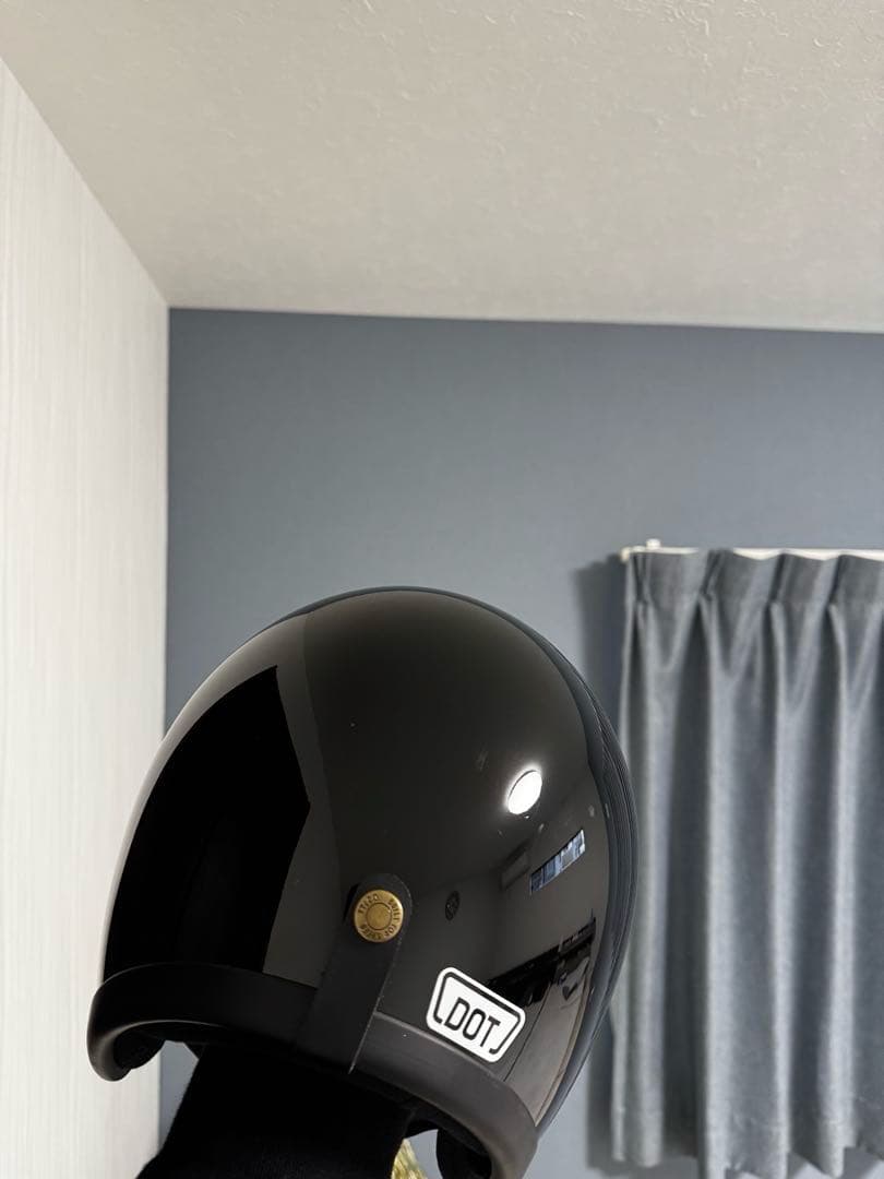 tt&co ブラック ジェットヘルメット TT05