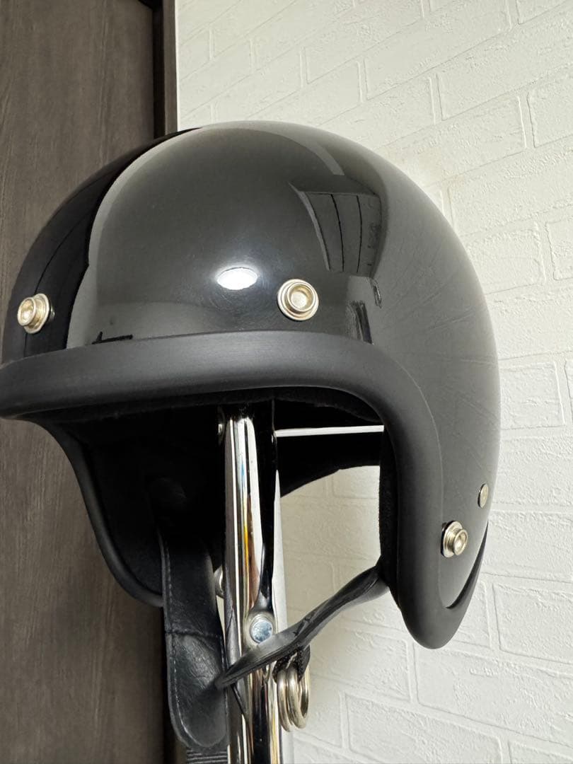 tt&co ブラック ジェットヘルメット TT05