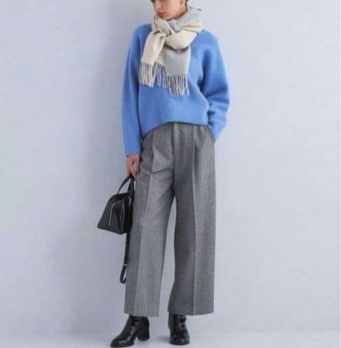 グリーンレーベルリラクシング カシミヤ100% リバーシブルマフラー