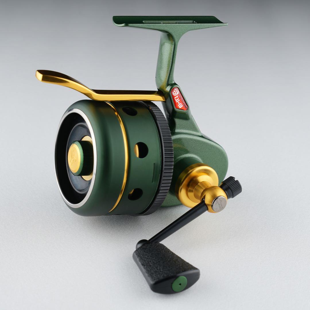 リール TRY-ANGLE TU-01v+ Green/Gold