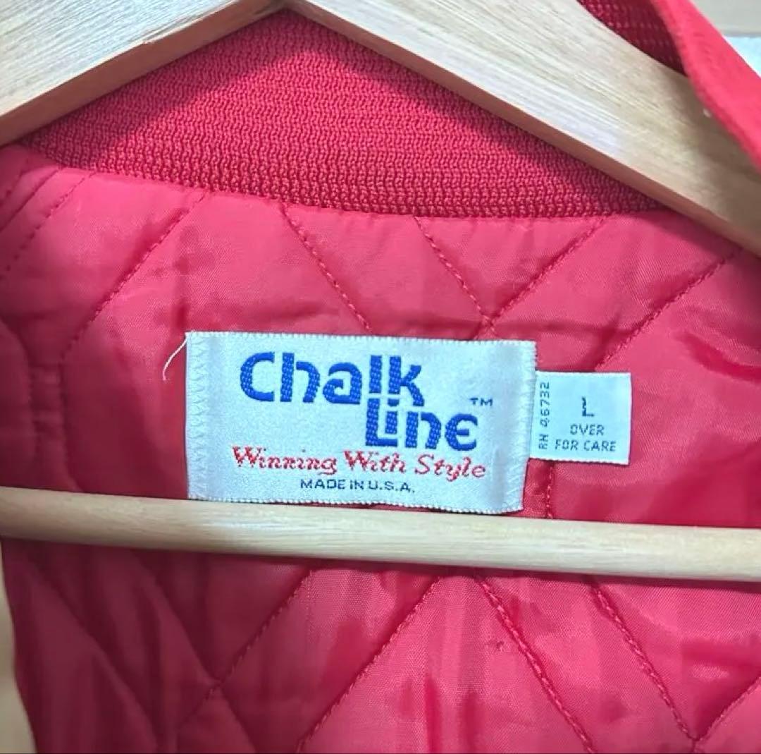 90s chalk line 49ers スタジャンUSA製 長瀬智也着用