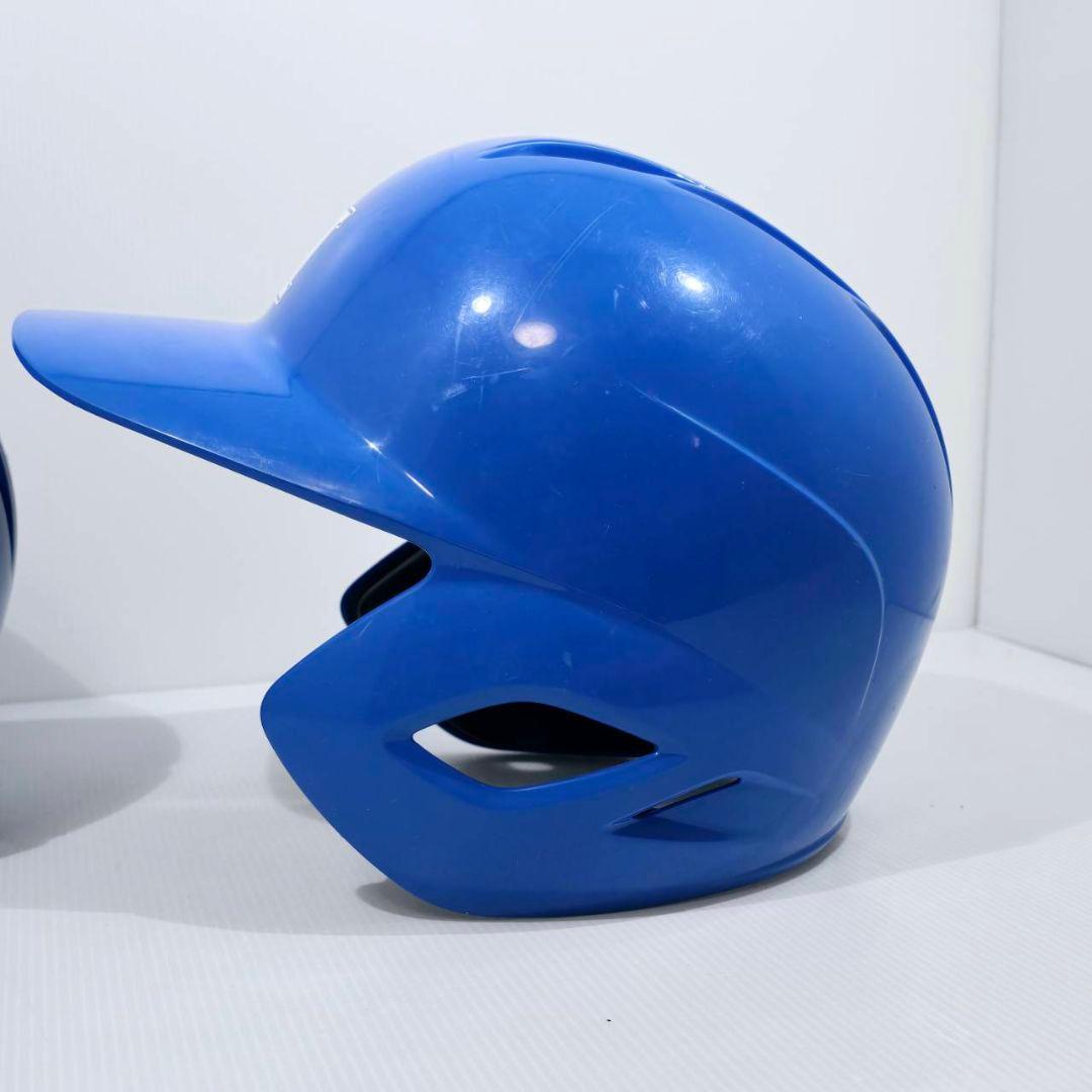 ZETT ISA3 バッター用ヘルメット BHL570 Oサイズ 青 4個セット