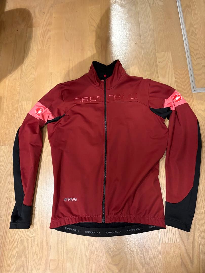 CASTELLI TRANSITION JACKET マタドールレッド
