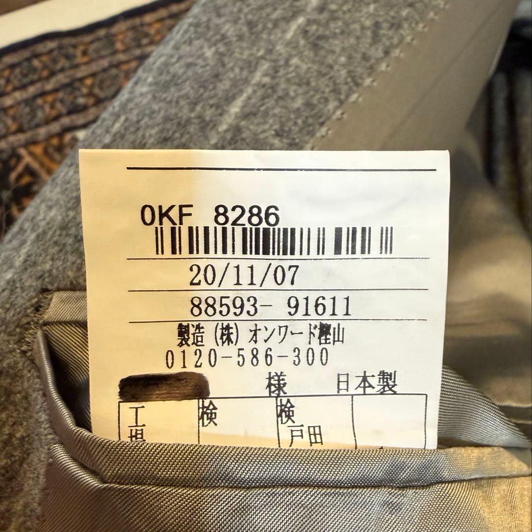 【着用3回・元値15万以上】Fox Brothers フランネル オーダースーツ