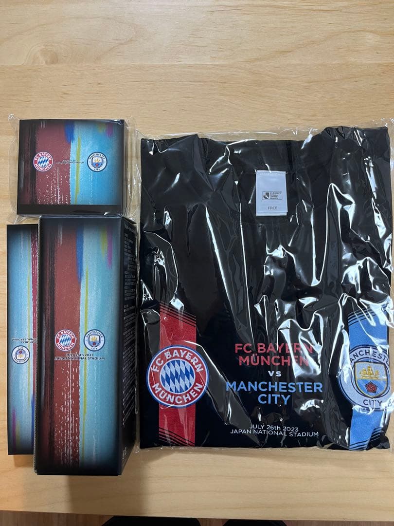 【限定大会公式グッズ】2セット　バイエルンマンチェスターシティ
