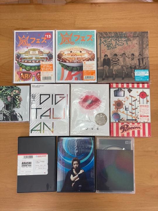 ARASHI DVD CD 単行本　グッズ