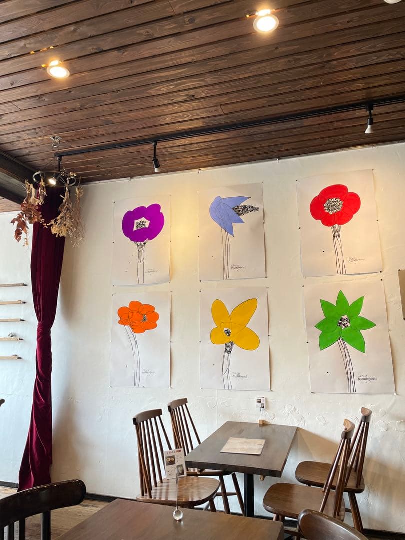 山口一郎 原画　Lサイズ　HANA-green