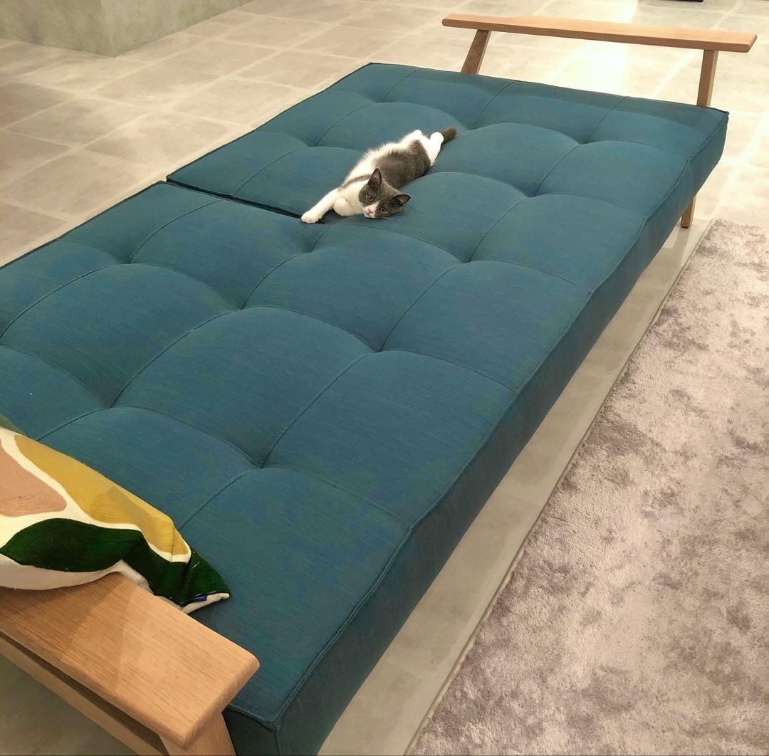 デンマーク 家具　ソファベッド コンランショップ オーク材　7月18日まで