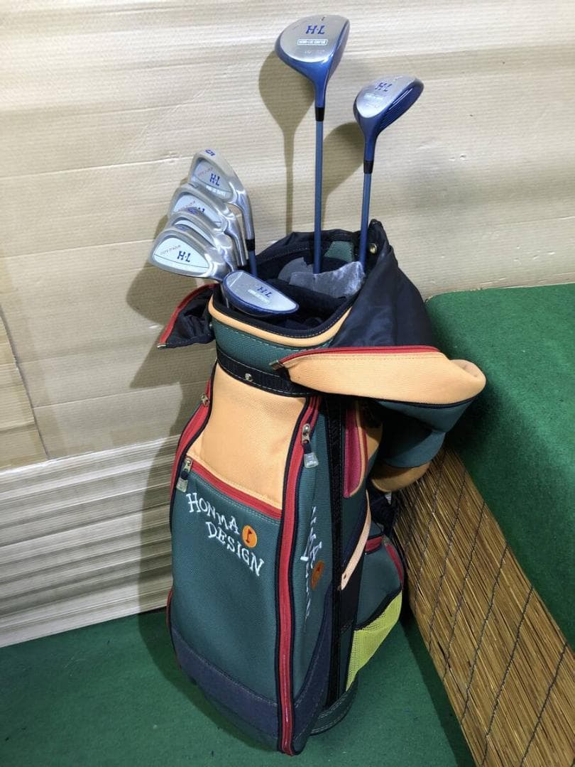 レディース向け「右打ち用」H・L 中古ゴルフクラブハーフセット☆7本組